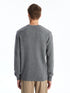 LC Waikiki Crew Neck Long Sleeve Men's Tricot Sweater